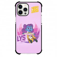 Star Wars Young Jedi Adventures Lys Solay Phone Case For iPhone And Samsung Galaxy - Lys Solay Standing On Purple Background