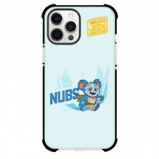 Star Wars Young Jedi Adventures Nubs Phone Case For iPhone And Samsung Galaxy - Nubs Standing On Blue Background