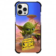 Star Wars Young Jedi Adventures Yoda Phone Case For iPhone And Samsung Galaxy - Yoda Standing Poster