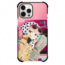 Spy X Family Anya Forger Phone Case For iPhone Samsung Galaxy Pixel OnePlus Vivo Xiaomi Asus Sony Motorola Nokia - Anya Forger Holding Newspaper Poster