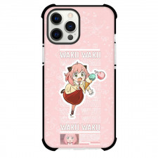 Spy X Family Anya Forger Phone Case For iPhone Samsung Galaxy Pixel OnePlus Vivo Xiaomi Asus Sony Motorola Nokia - Anya Forger Waku Waku Pink Poster