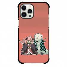 Spy X Family Phone Case For iPhone Samsung Galaxy Pixel OnePlus Vivo Xiaomi Asus Sony Motorola Nokia - Spy X Family Anya and Bond Crossover Demon Slayer