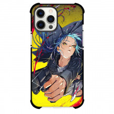 Sakamoto Days Rion Akao Phone Case For iPhone Samsung Galaxy Pixel OnePlus Vivo Xiaomi Asus Sony Motorola Nokia - Rion Akao Holding Gun Anime Art Poster