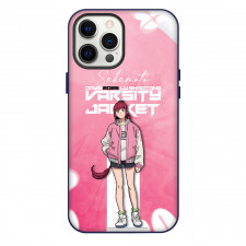 Sakamoto Days Lu Shaotang Phone Case For iPhone Samsung Galaxy Pixel OnePlus Vivo Xiaomi Asus Sony Motorola Nokia - Lu Shaotang Standing On Pink Background