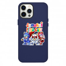 Samurai Pizza Cats Phone Case For iPhone Samsung Galaxy Pixel OnePlus Vivo Xiaomi Asus Sony Motorola Nokia - Samurai Pizza Cats 3 Characters Standing Colorful Sticker