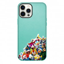Samurai Pizza Cats Phone Case For iPhone Samsung Galaxy Pixel OnePlus Vivo Xiaomi Asus Sony Motorola Nokia - Samurai Pizza Cats Characters Sticker
