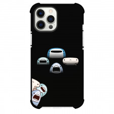 Samezu Shark Phone Case For iPhone Samsung Galaxy Pixel OnePlus Vivo Xiaomi Asus Sony Motorola Nokia - Samezu Shark Characters Collage Black Background