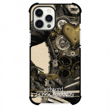 Edward Scissorhands Phone Case For iPhone Samsung Galaxy Pixel OnePlus Vivo Xiaomi Asus Sony Motorola Nokia - Edward Scissorhands Half Portrait Illustration
