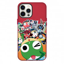 Sgt Frog Phone Case For iPhone Samsung Galaxy Pixel OnePlus Vivo Xiaomi Asus Sony Motorola Nokia - Sgt Frog Characters Collage Sticker