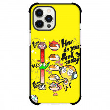 Sgt Frog Alferez Kururu Phone Case For iPhone Samsung Galaxy Pixel OnePlus Vivo Xiaomi Asus Sony Motorola Nokia - Alferez Kururu How Do You Feel Today Poster Yellow Background