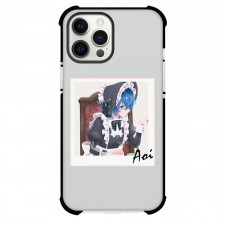 SHIBOYUGI Playing Death Games to Put Food On The Table Aoi Phone Case For iPhone Samsung Galaxy Pixel OnePlus Vivo Xiaomi Asus Sony Motorola Nokia - Aoi Sitting On A Chair Anime Art Sticker
