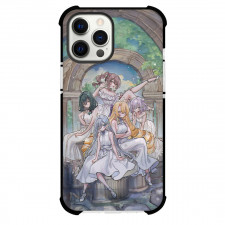 SHIBOYUGI Playing Death Games to Put Food On The Table Phone Case For iPhone Samsung Galaxy Pixel OnePlus Vivo Xiaomi Asus Sony Motorola Nokia - SHIBOYUGI Characters Sitting Anime Art Poster