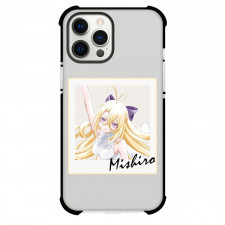 SHIBOYUGI Playing Death Games to Put Food On The Table Mishiro Phone Case For iPhone Samsung Galaxy Pixel OnePlus Vivo Xiaomi Asus Sony Motorola Nokia - Mishiro Anime Art Sticker