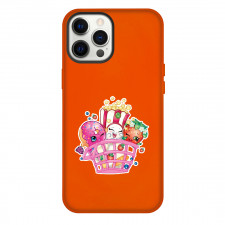 Shopkins Phone Case For iPhone Samsung Galaxy Pixel OnePlus Vivo Xiaomi Asus Sony Motorola Nokia - Characters Basket Happy Sticker