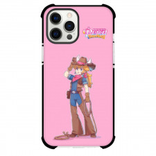 Princess Peach Showtime Peach Cowboy Phone Case For iPhone Samsung Galaxy Pixel OnePlus Vivo Xiaomi Asus Sony Motorola Nokia - Peach Cowboy Portrait On Pink Background