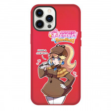 Princess Peach Showtime Peach Detective Phone Case For iPhone Samsung Galaxy Pixel OnePlus Vivo Xiaomi Asus Sony Motorola Nokia - Peach Detective Sticker