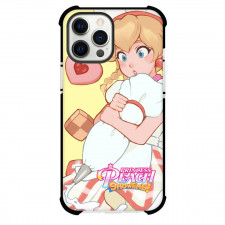 Princess Peach Showtime Peach Patissiere Phone Case For iPhone Samsung Galaxy Pixel OnePlus Vivo Xiaomi Asus Sony Motorola Nokia - Peach Patissiere Make Dessert On Cream Background
