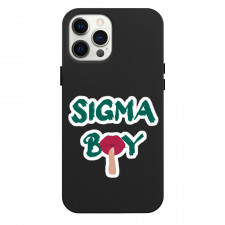 Sigma Boy Phone Case For iPhone Samsung Galaxy Pixel OnePlus Vivo Xiaomi Asus Sony Motorola Nokia - Lips Series Logo Sticker