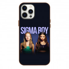 Sigma Boy Phone Case For iPhone Samsung Galaxy Pixel OnePlus Vivo Xiaomi Asus Sony Motorola Nokia - Two Girls Smirk Poster