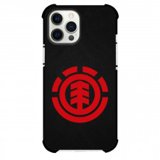 Skateboarding Element Case For iPhone Samsung Galaxy Pixel OnePlus Vivo Xiaomi Asus Sony Motorola Nokia - Element Logo Red Black