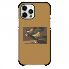 Skateboarding Primitive Case For iPhone Samsung Galaxy Pixel OnePlus Vivo Xiaomi Asus Sony Motorola Nokia - Primitive Skateboarding Illustration Yellow Background