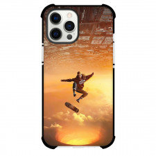 Skateboarding Case For iPhone Samsung Galaxy Pixel OnePlus Vivo Xiaomi Asus Sony Motorola Nokia - Skateboarding Reverse City Background