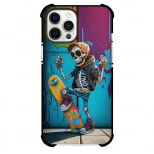 Skateboarding Case For iPhone Samsung Galaxy Pixel OnePlus Vivo Xiaomi Asus Sony Motorola Nokia - Skeleton Skateboarding Pop Art