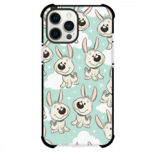 SkinnyDip Disney Phone Case For iPhone Samsung Galaxy Pixel OnePlus Vivo Xiaomi Asus Sony Motorola Nokia - Disney x Skinnydip Bolt Mint Clouds Cute Pattern Poster