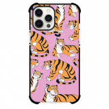 SkinnyDip Disney Phone Case For iPhone Samsung Galaxy Pixel OnePlus Vivo Xiaomi Asus Sony Motorola Nokia - Disney x Skinnydip Rajah Tiger Pink Jungle Pattern Poster