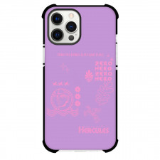 SkinnyDip Hercules Phone Case For iPhone Samsung Galaxy Pixel OnePlus Vivo Xiaomi Asus Sony Motorola Nokia - Hercules x Skinnydip Hercules Zero To Hero Purple Retro Poster