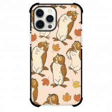 SkinnyDip Winnie The Pooh Phone Case For iPhone Samsung Galaxy Pixel OnePlus Vivo Xiaomi Asus Sony Motorola Nokia - Winnie The Pooh x Skinnydip Owl Autumn Leaves Pattern Art Poster