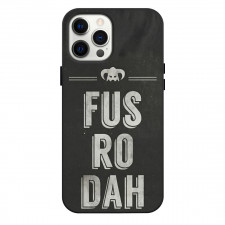 The Elder Scrolls V Skyrim Phone Case For iPhone Samsung Galaxy Pixel OnePlus Vivo Xiaomi Asus Sony Motorola Nokia - The Elder Scrolls V Skyrim Fus Ro Dah Phrase Poster