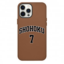 Slam Dunk Miyagi Ryota Phone Case For iPhone Samsung Galaxy Pixel OnePlus Vivo Xiaomi Asus Sony Motorola Nokia - Miyagi Ryota Shohoku No.7 Black Text on Red Background