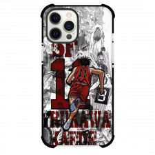 Slam Dunk Rukawa Kaede Phone Case For iPhone Samsung Galaxy Pixel OnePlus Vivo Xiaomi Asus Sony Motorola Nokia - Rukawa Kaede is Runnig Sketch Art