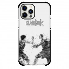 Slam Dunk Sakuragi Hanamichi & Rukawa Kaede Phone Case For iPhone Samsung Galaxy Pixel OnePlus Vivo Xiaomi Asus Sony Motorola Nokia - Sakuragi & Kaede Black and White Art