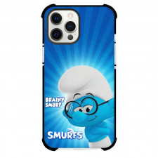 The Smurfs Brainy Smurf Case For iPhone Samsung Galaxy Pixel OnePlus Vivo Xiaomi Asus Sony Motorola Nokia - Smurfs Movie 2025 Brainy Smurf Poster