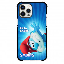 The Smurfs Papa Smurf Case For iPhone Samsung Galaxy Pixel OnePlus Vivo Xiaomi Asus Sony Motorola Nokia - Smurfs Movie 2025 Papa Smurf Poster