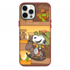 Snoopy Phone Case For iPhone and Samsung Galaxy Devices - Cowboy Cartoon Art