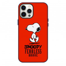 Snoopy Phone Case For iPhone and Samsung Galaxy Devices - Fearless Brave