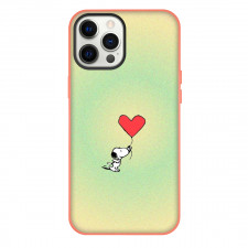Snoopy Phone Case For iPhone and Samsung Galaxy Devices - Heart Balloon