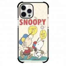 Snoopy Phone Case For iPhone and Samsung Galaxy Devices - Linus And Snoopy Vintage Sleeping