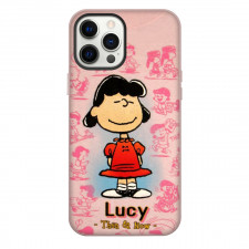 Snoopy Lucy Phone Case For iPhone and Samsung Galaxy Devices - Lucy Then & Now Portrait