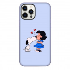 Snoopy Phone Case For iPhone and Samsung Galaxy Devices - Lucy And Snoopy Kiss