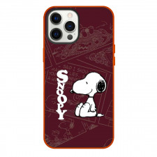 Snoopy Phone Case For iPhone and Samsung Galaxy Devices - Portrait Comic Background