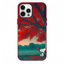 Snoopy Phone Case For iPhone and Samsung Galaxy Devices - Sitting By The Tree