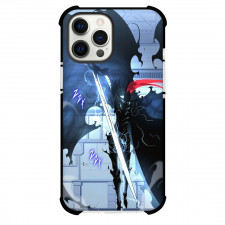 Solo Leveling Igris For iPhone Samsung Galaxy Pixel OnePlus Vivo Xiaomi Asus Sony Motorola Nokia - Igris Holding Sword Illustration
