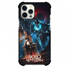 Solo Leveling Phone Case For iPhone Samsung Galaxy Pixel OnePlus Vivo Xiaomi Asus Sony Motorola Nokia - Solo Leveling Sung JinWoo And Igris Anime Art