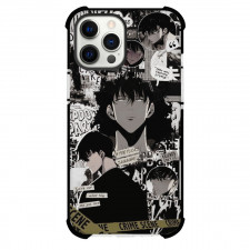 Solo Leveling Sung Jinwoo For iPhone Samsung Galaxy Pixel OnePlus Vivo Xiaomi Asus Sony Motorola Nokia - Sung Jinwoo Black And White Collage