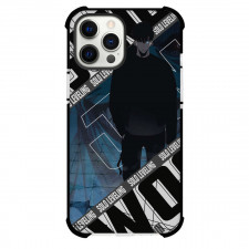 Solo Leveling Sung Jinwoo Phone Case For iPhone Samsung Galaxy Pixel OnePlus Vivo Xiaomi Asus Sony Motorola Nokia - Sung Jinwoo Standing On Word Art Background