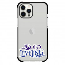 Solo Leveling For iPhone Samsung Galaxy Pixel OnePlus Vivo Xiaomi Asus Sony Motorola Nokia - Solo Leveling Logo Violet
